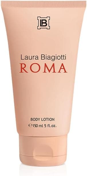Laura Biagiotti – Roma Donna Body Lotion 150 ml – Crema Corpo Donna – Fragranza Orientale Speziata – Note Fresche e Fiorite – Flacone a Tubo
