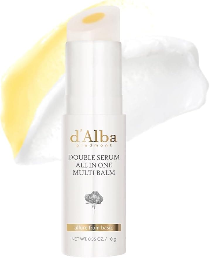 d'Alba Stick Balsamo Multiuso All-in-One Tartufo Bianco Italiano, Cura della Pelle Vegana, Trattamento 3 in 1 per il Rimedio delle rughe, per il Trattamento degli Occhi, Cura della Pelle Coreana