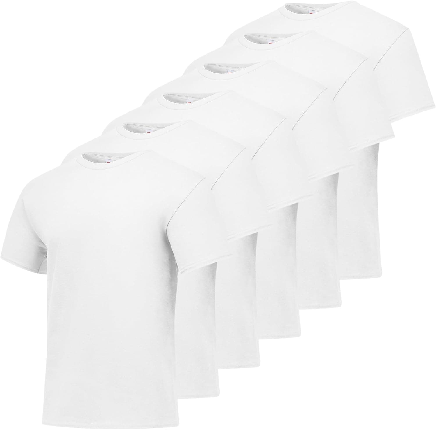 Hanes Men's Short Sleeve T-Shirt Pack, Big & Tall, Crewneck Cotton T-Shirts for Men, Value Packs