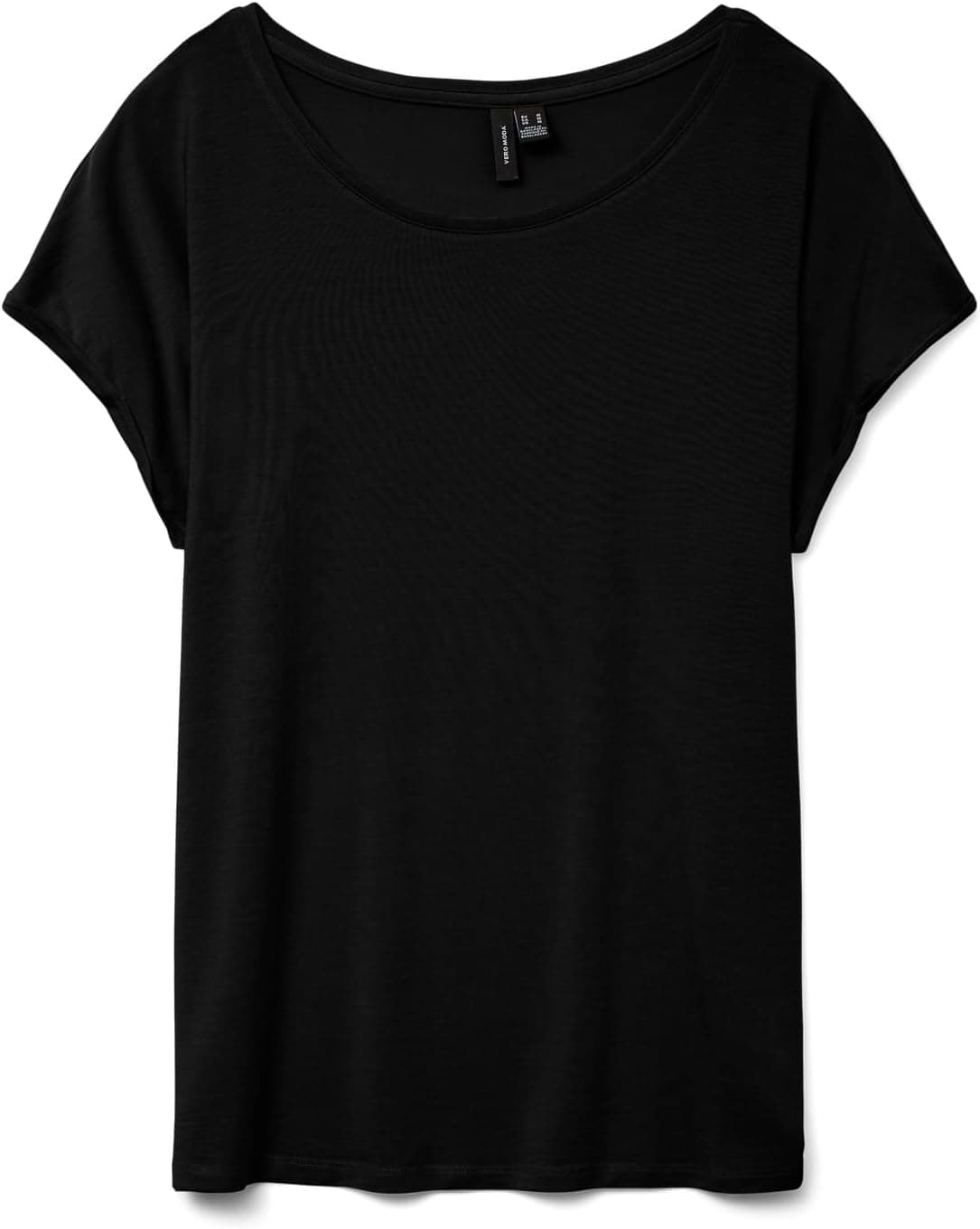 VERO MODA Vmava Plain Ss Top Gajrs Noos Camiseta Mujer (Pack de 1)