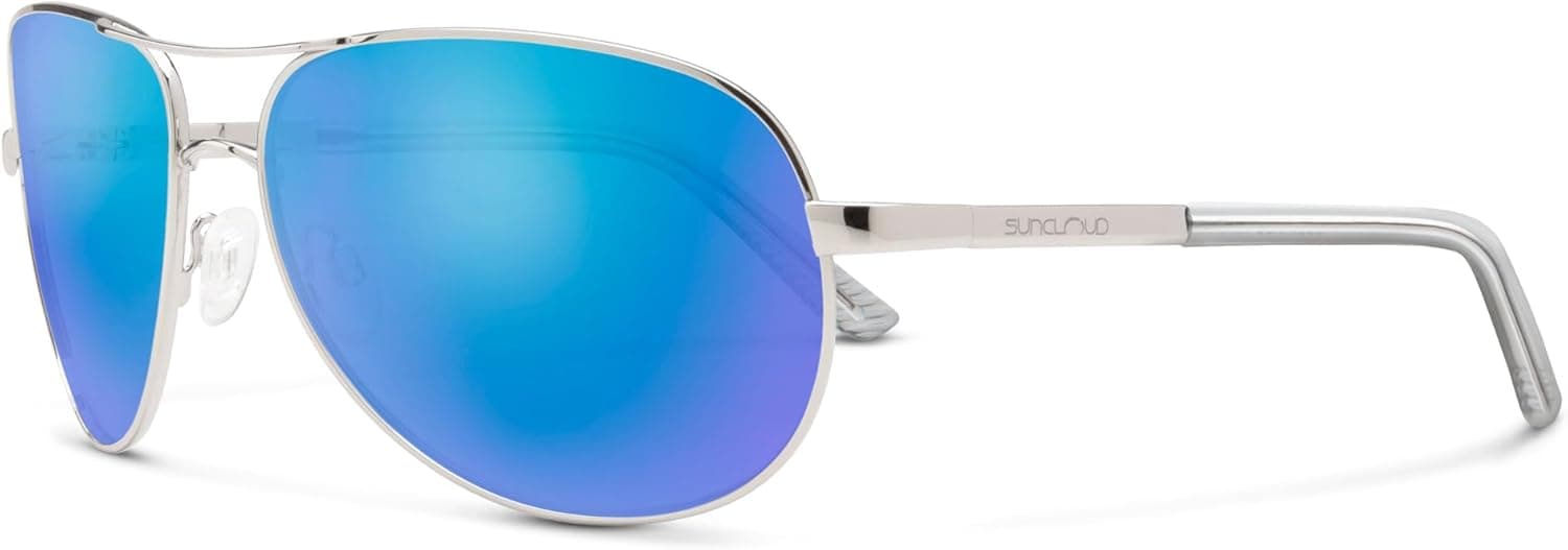 Suncloud Aviator Polarized Sunglasses – 100% UV Protection – Comfortable Fit, Trendy Design – for Men & Women