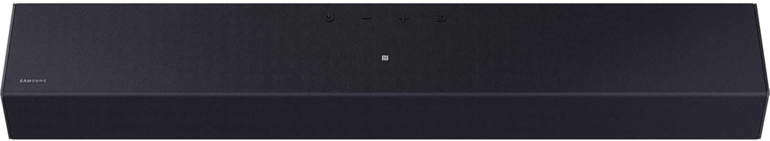 Samsung Soundbar HW-B400F/ZF Serie B, 4 Speaker, Wireless, Dolby 2ch, Audio a 2.0 Canali, DTS 2ch, Surround Sound Expansion, Voice Enhance Mode, Titan Black, 2025
