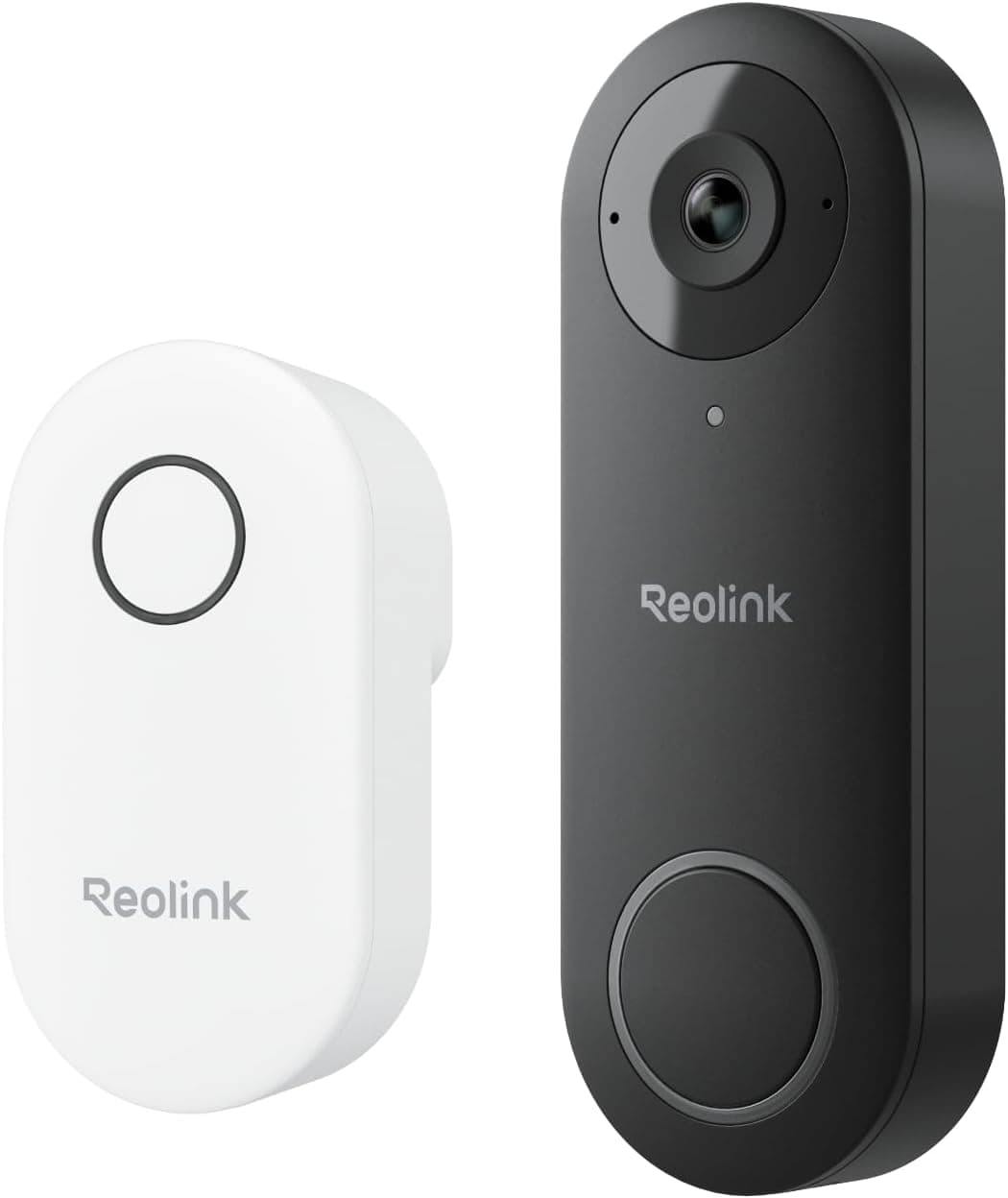 REOLINK Video Doorbell WiFi Camera - Wired 2K Outdoor, 5G&2.4G WiFi, 4:3 Wide View Angle, Smart Detection, Local Storage, No Subscription Front Door Home Security, Customized Reolink Chime