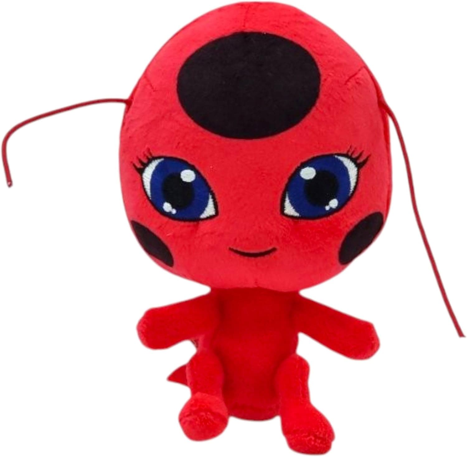 Miraculous P50691 Tales of Mariquita y Gato Noir-Mariquita Kwami Tikki Peluche de Peluche 15cm (Bandai)