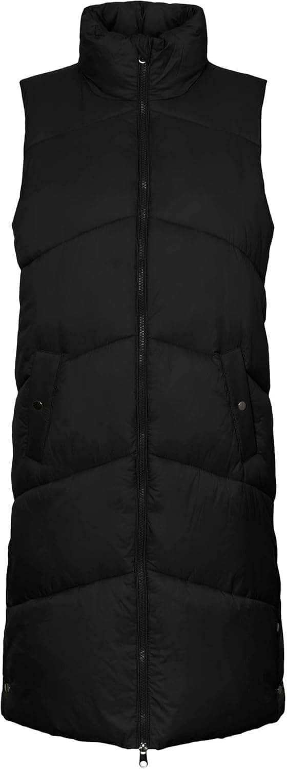 VERO MODA Vmuppsala - Abrigo Con Capucha Chaleco Mujer (Pack de 1)