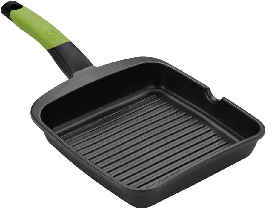 BRA Prior | Grill Asador Aluminio Fundido Prior 28 Cm Induccion