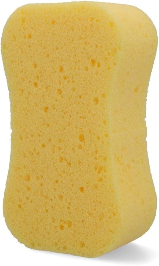 NIGRIN 71412 Schwamm "Supersoft" Knochenform, Gelb