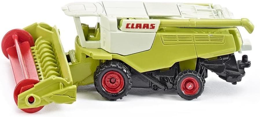 Siku 1476, Claas Mähdrescher, Metall/Kunststoff, Grün, Bewegliche Haspel, Schwenkbares Abtankrohr