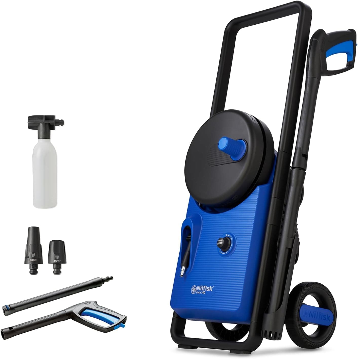 Nilfisk Nettoyeur Haute Pression Core 140 Bars avec PowerControl pour Le Jardin, Terrasse et Voiture (1800 W) 128471263