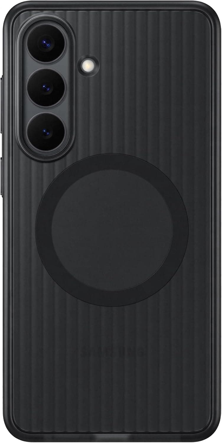 Samsung Rugged Magnet Case cover magnetica con protezione resistente e tecnologia Magnetic Power Profile Galaxy S26+, Black