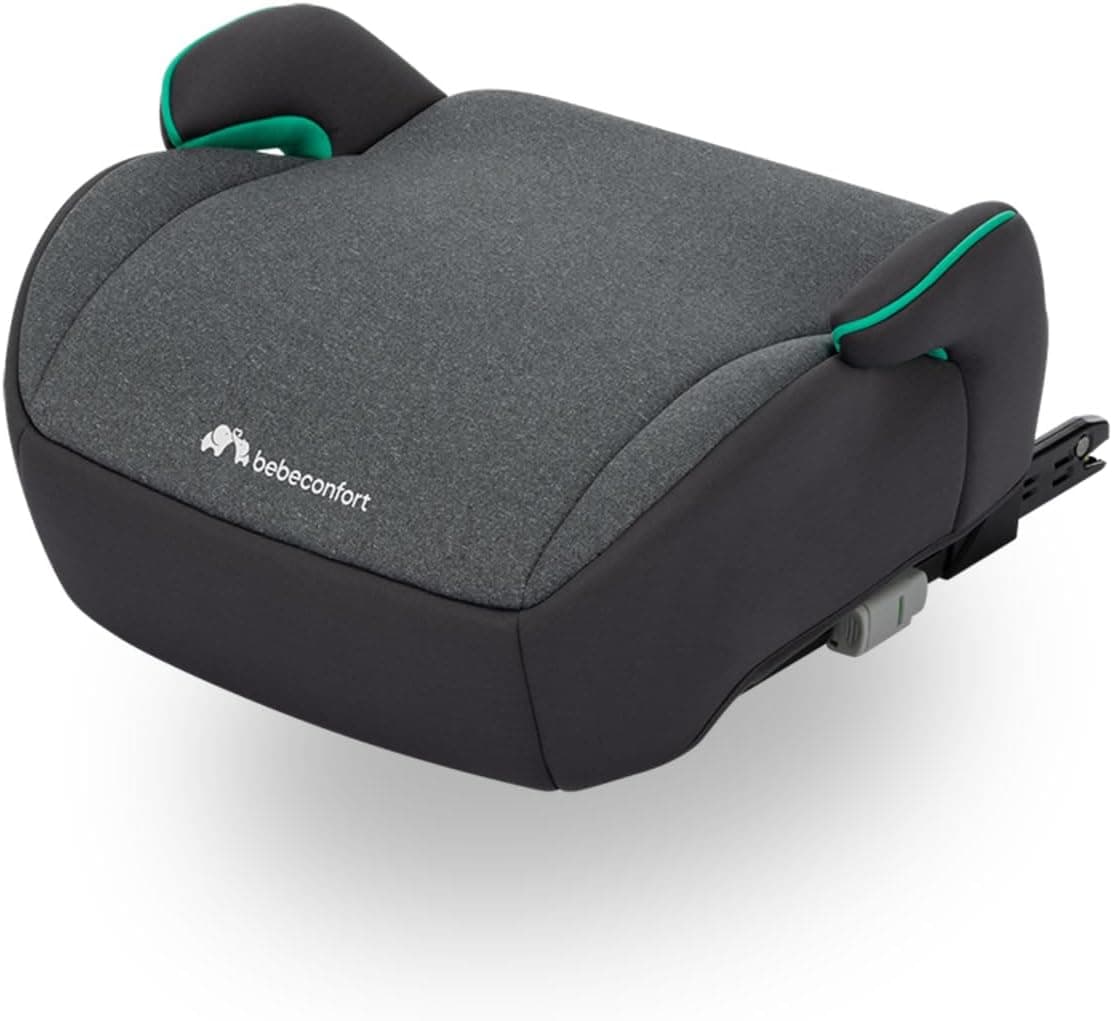 Bebeconfort Manga i-Fix Rialzo Auto per bambini, Seduta auto bambini, seggiolino auto isofix gruppo 3 per Bambini 128-150 cm, dai 6 ai 12 Anni (22-36 kg), Tinted Graphite