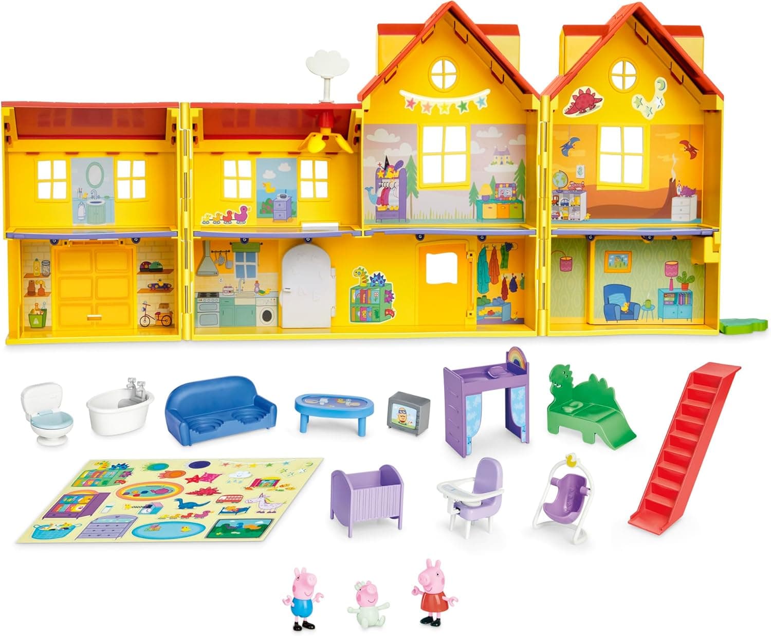 Peppa Pig Peppas großes Haus Spielset, 80 cm
