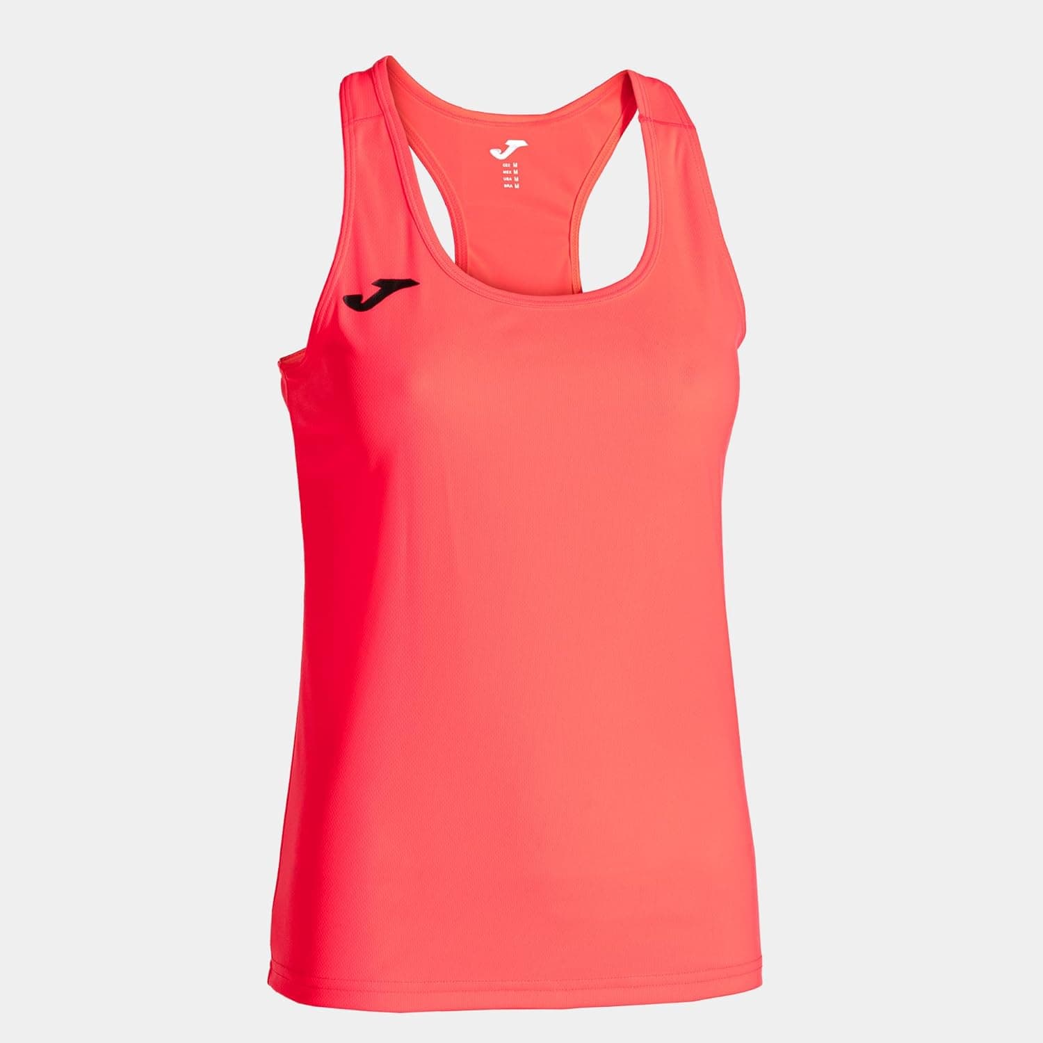 Joma - Camiseta Deportiva de Tirantes Mujer, 4XS - XL - Control de Humedad Corporal y Libertad de Movimiento - Sienna