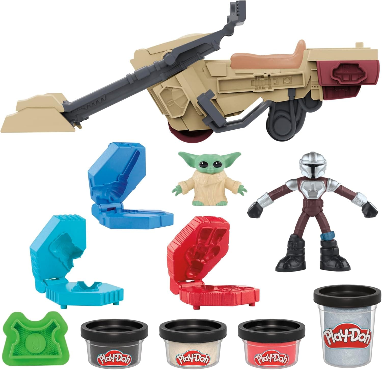 Play-Doh Star Wars: The Mandalorian Action Speeder Spielset