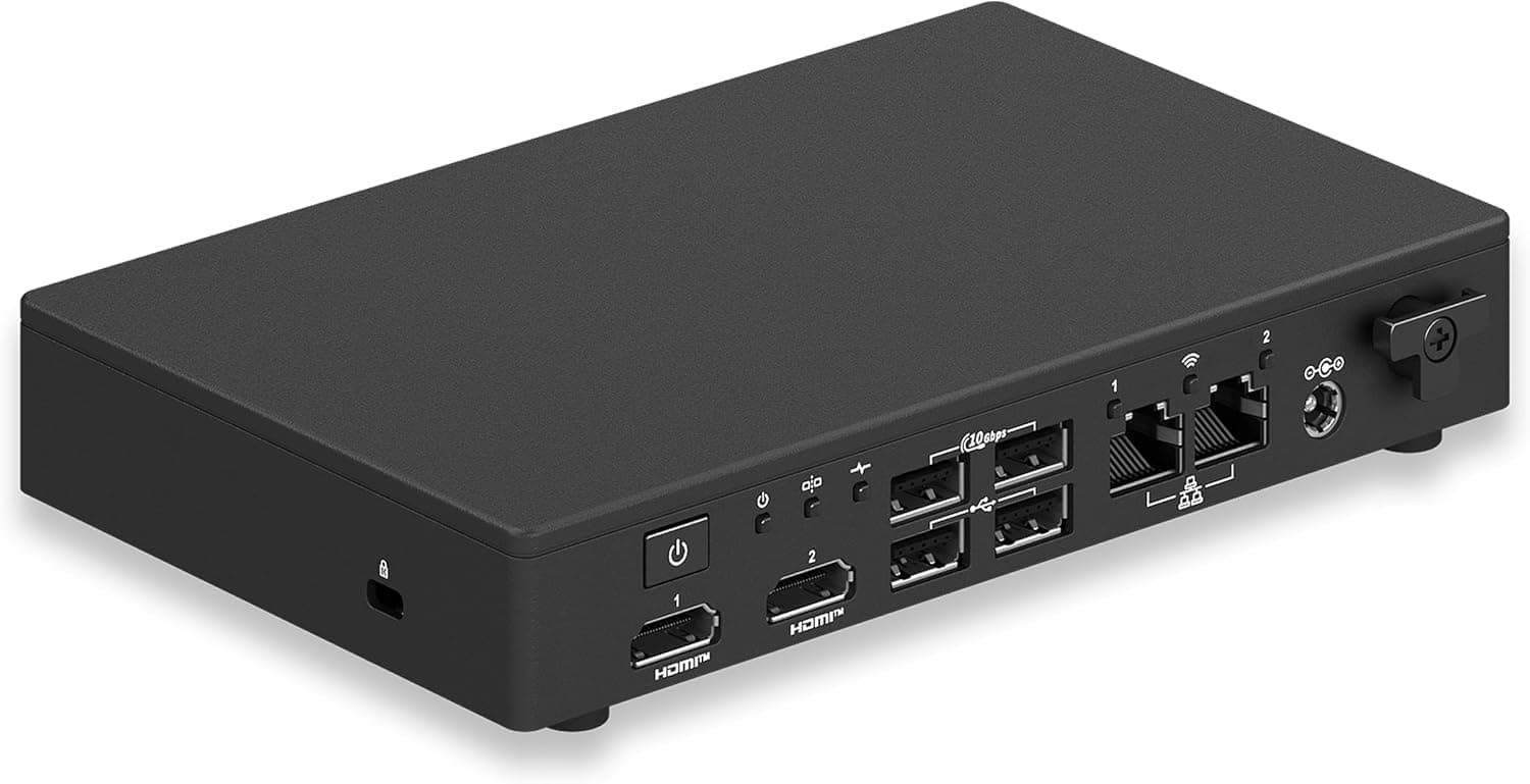 ASUS NUC 13 Rugged Ordenador de sobremesa Barebone (Procesador Intel N50, Intel UHD Graphics, sin Memoria, 64GB eMMC, Sin SO)