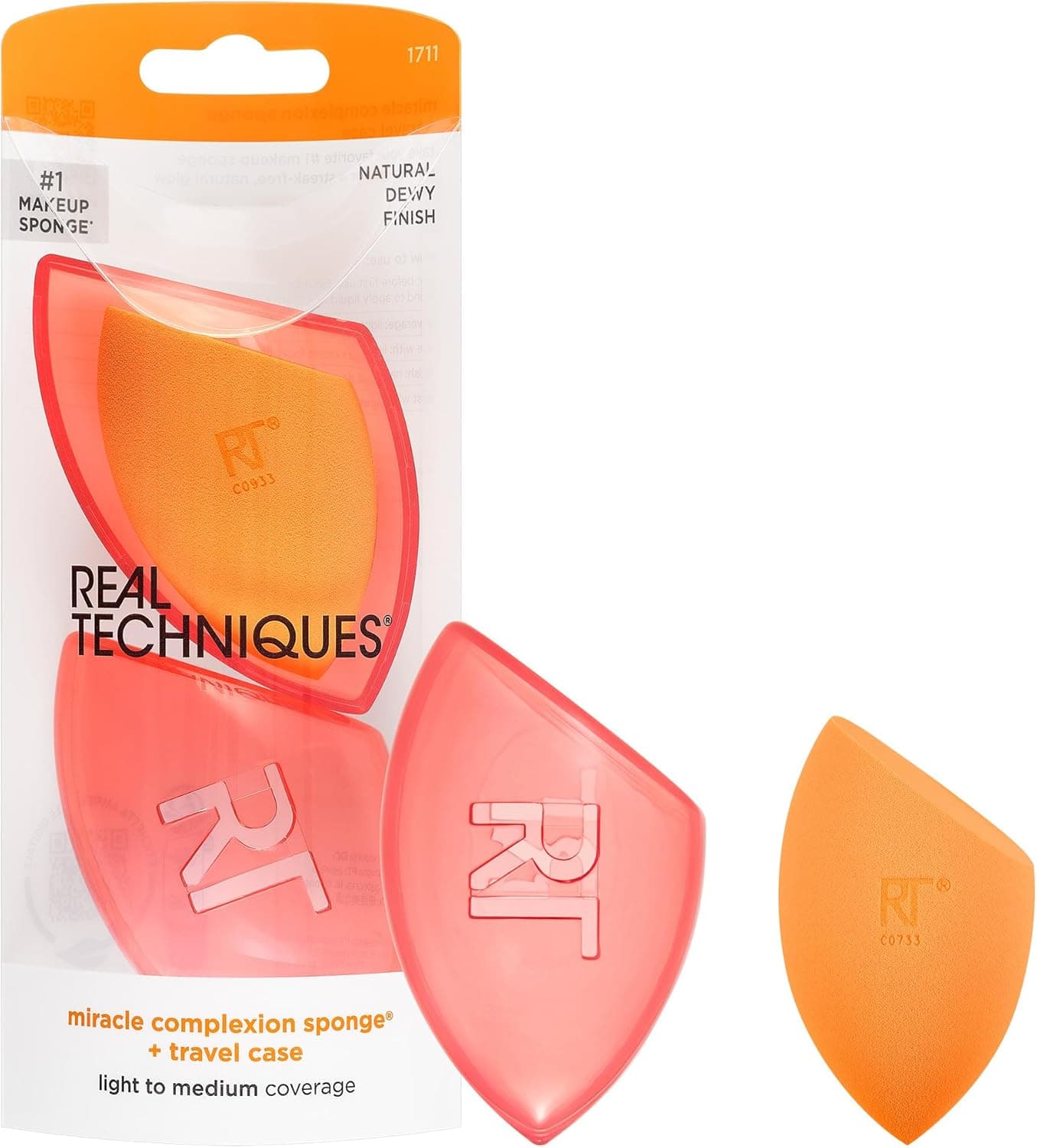 Real Techniques Éponge Teint Miracle avec Étui