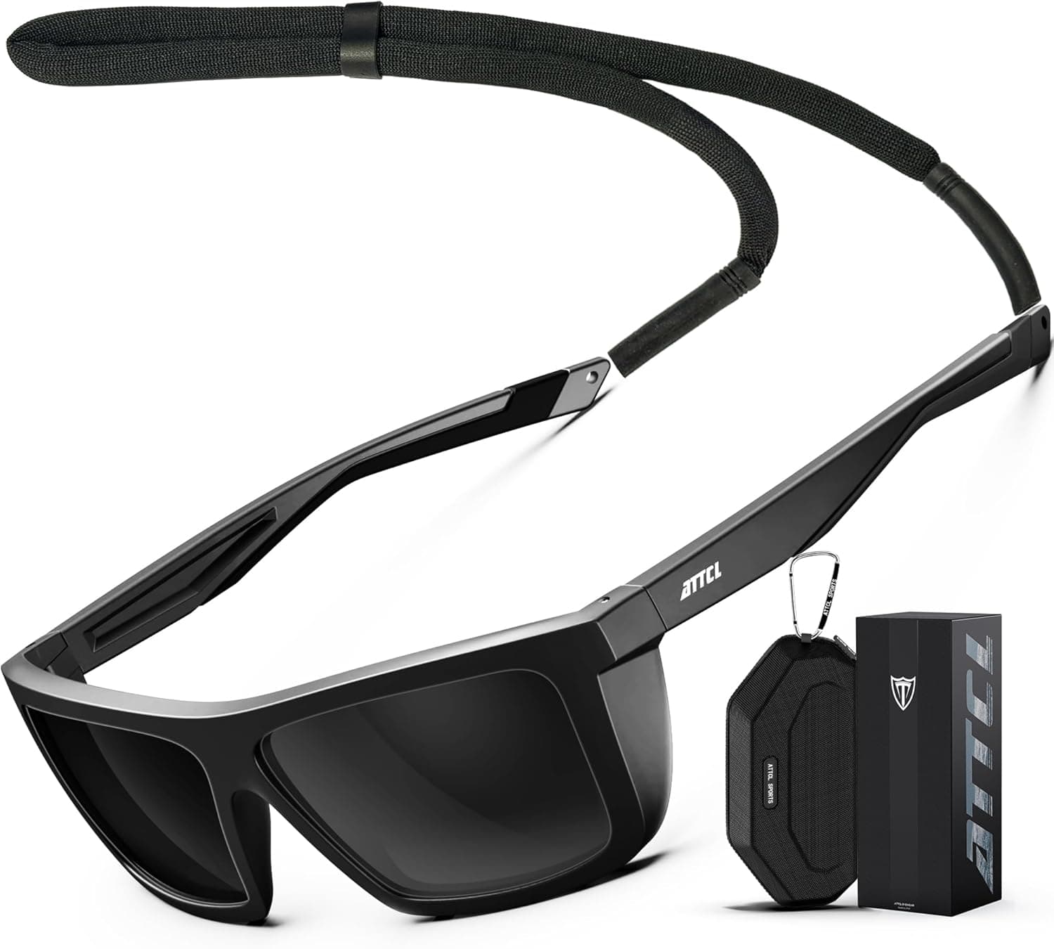 ATTCL Sports Polarized Sunglasses For Men Women Cycling Driving Fishing 100% UV Protection Sunglass UV400 CAT 3 CE