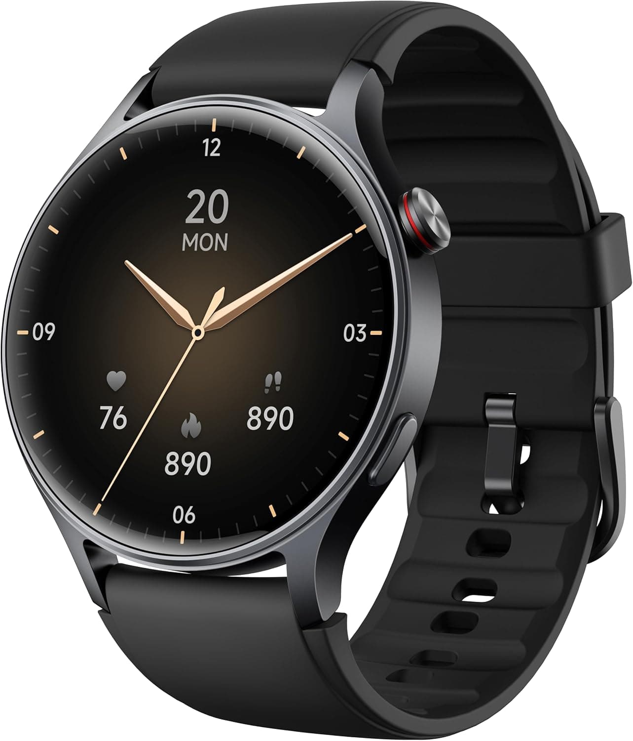 aeac Smart Watch for Men Women, AMOLED Ultra-Clear Screen Activity Trackers with Heart Rate/Sleep/SpO2 Monitor, Smartwatch for iPhone/Samsung/Android, 110+ Sport Modes 3 ATM Waterproof Fitness Watch