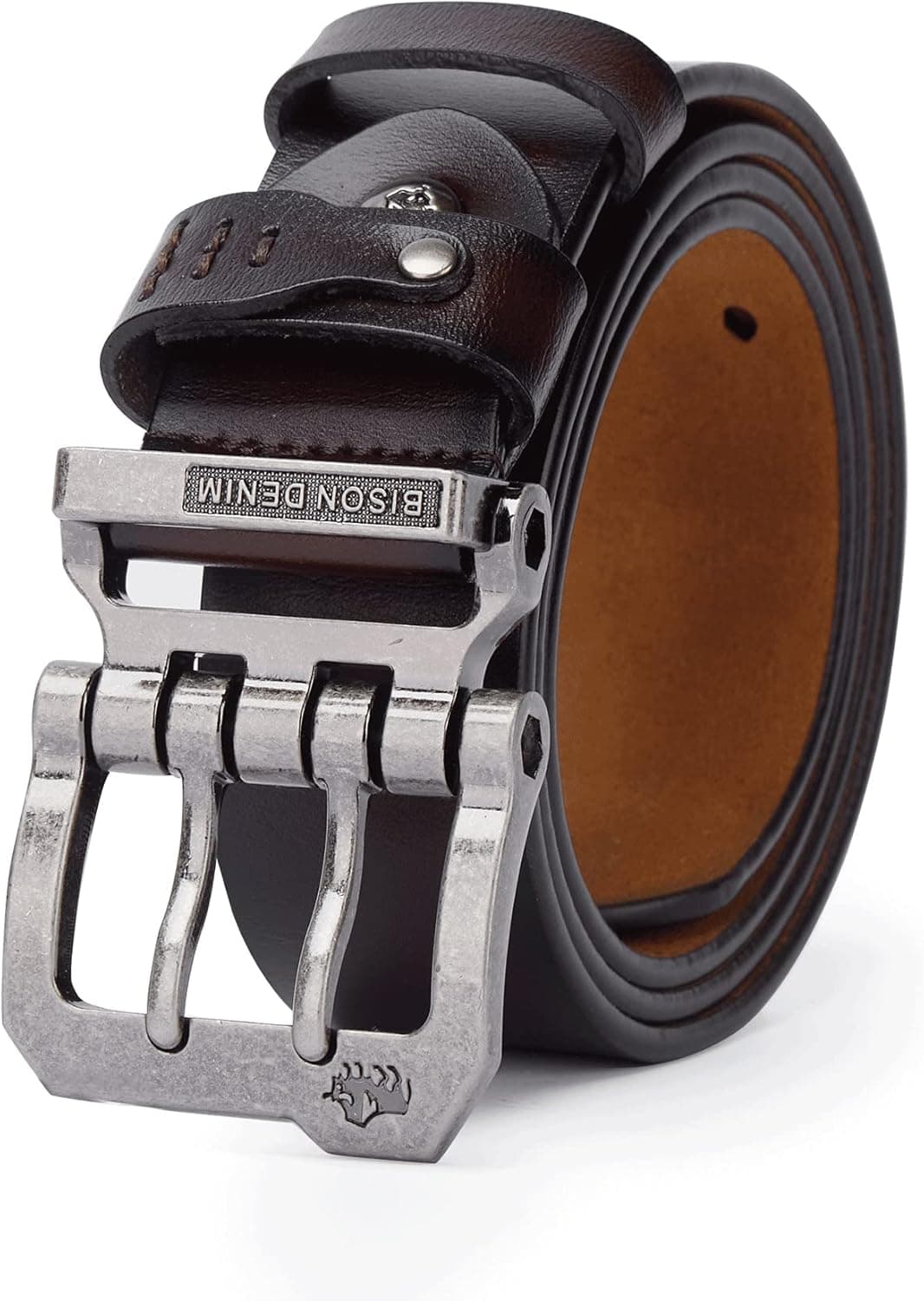 Men's Belt Leather Waistband Casual Alloy Buckle fashion Belts.