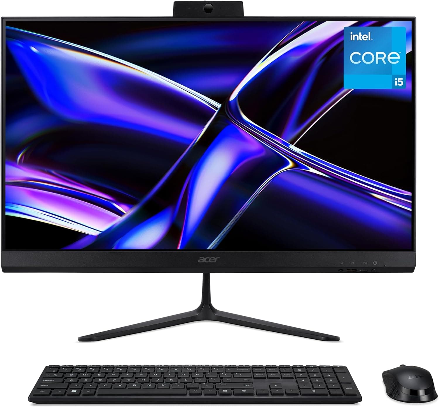 acer Aspire C24-2Y All-in-One Desktop PC - Intel Core i5-13420H, 16GB, 1TB SSD, Integrated Graphics, 23.8" Full HD, Windows 11, Black
