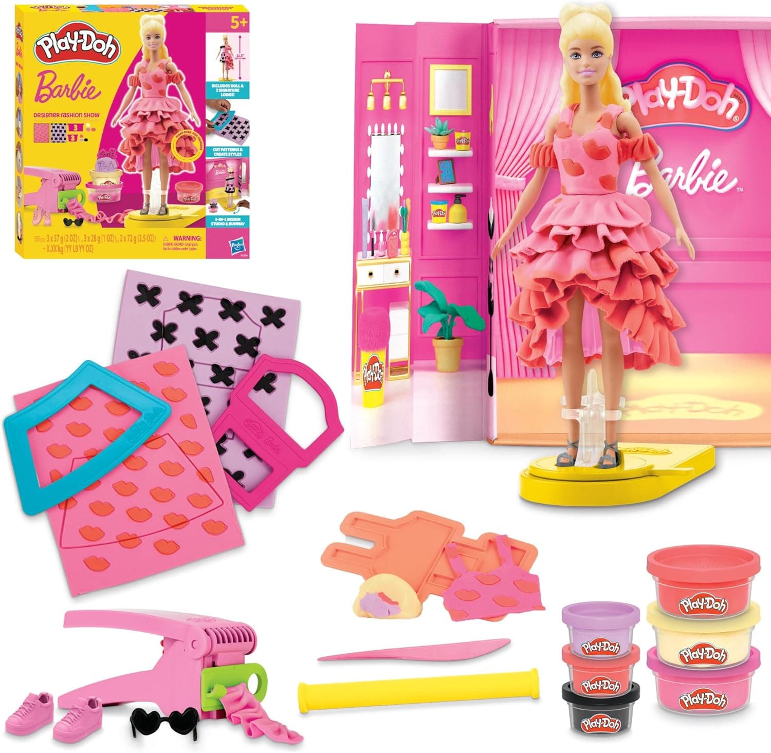 Play-Doh, playset Sfilata di Moda Designer di Barbie