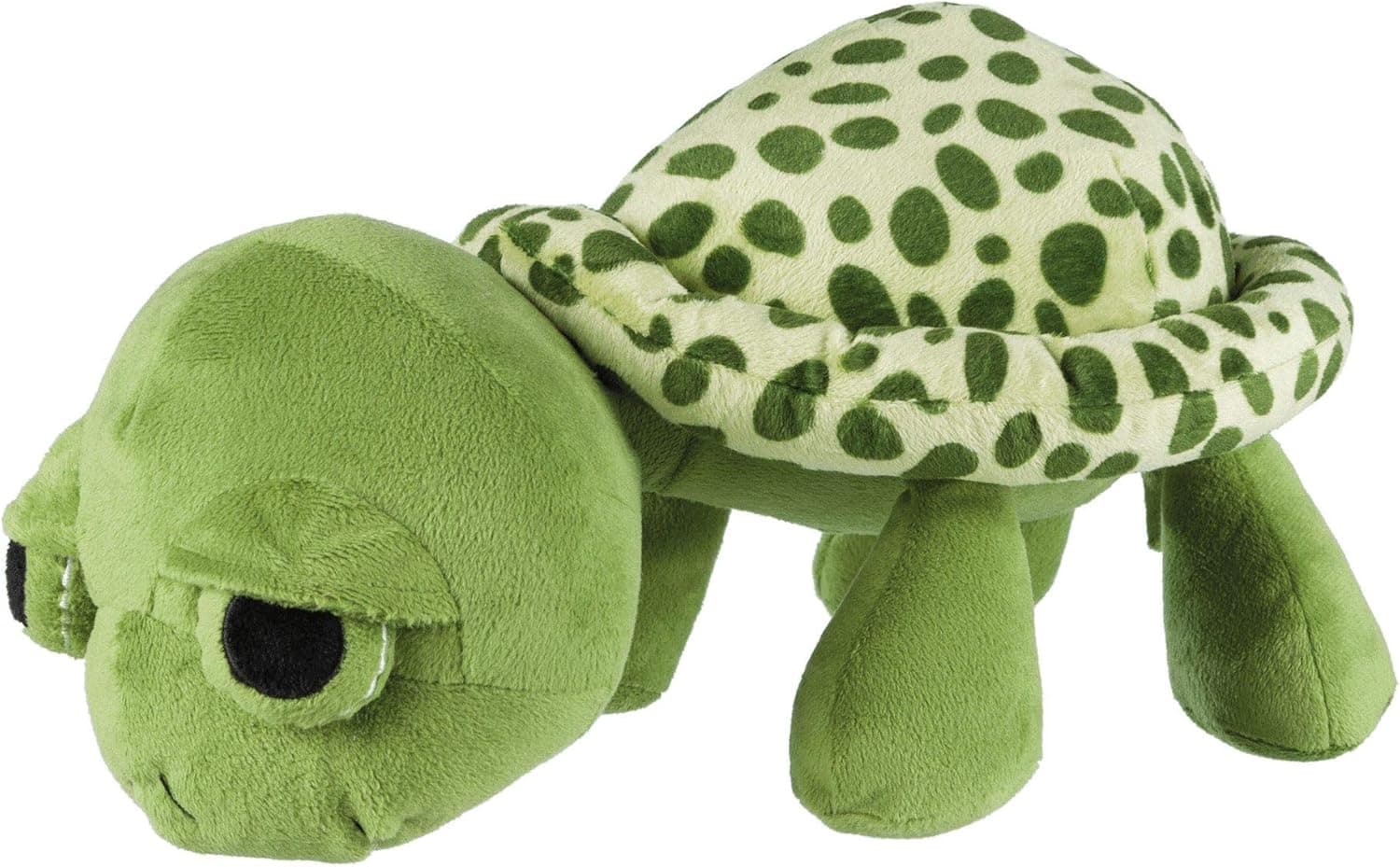 TRIXIE Juguete de Peluche Tortuga para Perros, 40 cm, Sonido Integrado para Estimulación del Juego, Textura Suave y Resistente, Ideal para Acurrucarse y Jugar en Interiores