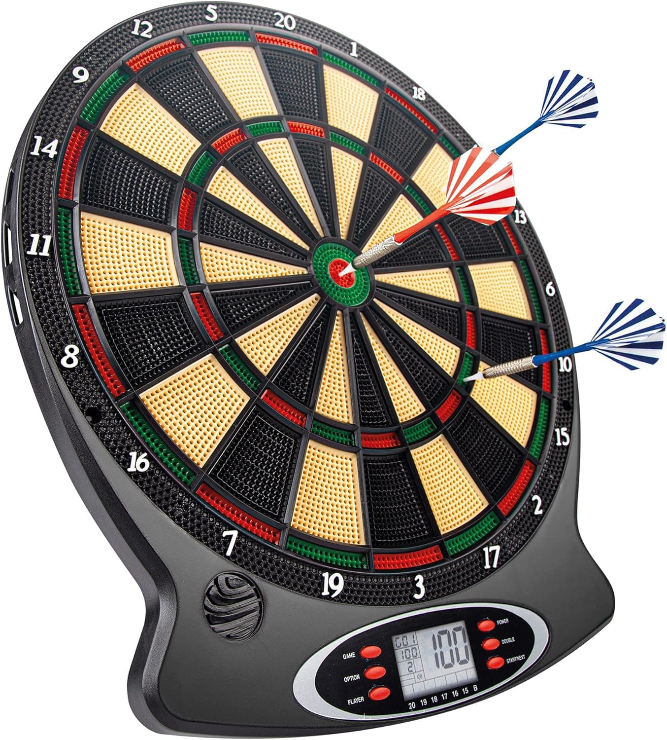 AKTIVE Diana electrónica multijuegos para niños y Adultos, Diana de Dardos Digital de Pared, Juguete Deportivo, Juguete de puntería, Diana de Dardos (43095)