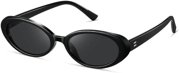 kimorn Oval Sunglasses for Women Men Fashion Small Oval Sun glasses 90s Vintage Shades