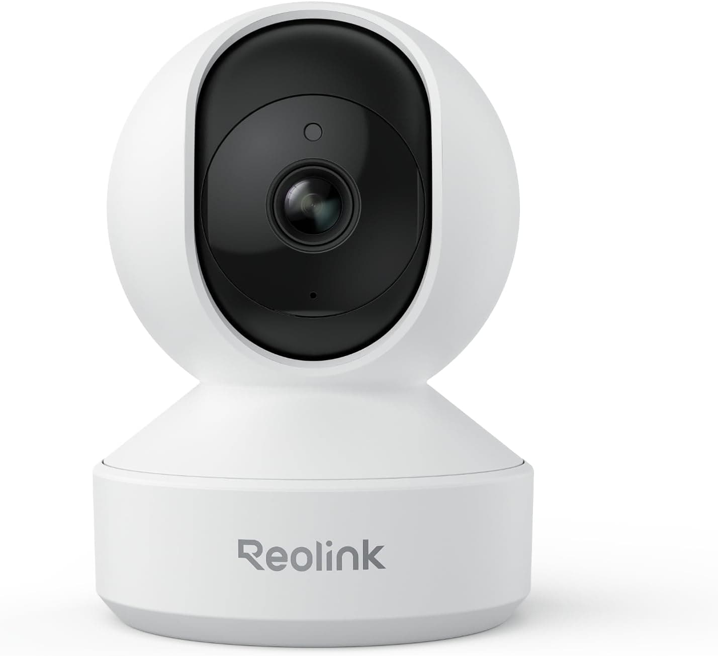 Reolink 2K Überwachungskamera Innen, 360°-Ansicht Indoor Kamera WLAN mit Auto-Tracking, Baby Monitor mit Personen-/Tier-/Weinen-Erkennung, 2,4 GHz Wi-Fi, 2-Wege-Gespräch, E1 4MP