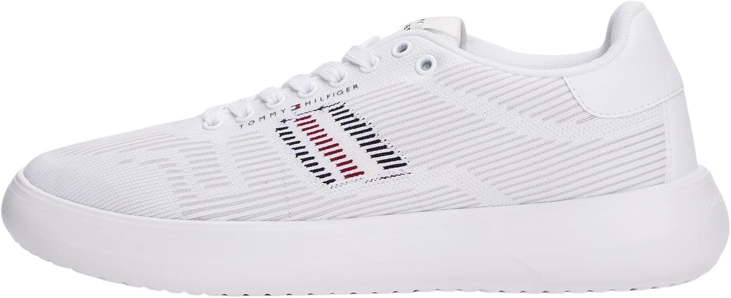 Tommy Hilfiger Herren Cupsole Sneaker Modern Knit mit Logo-Print
