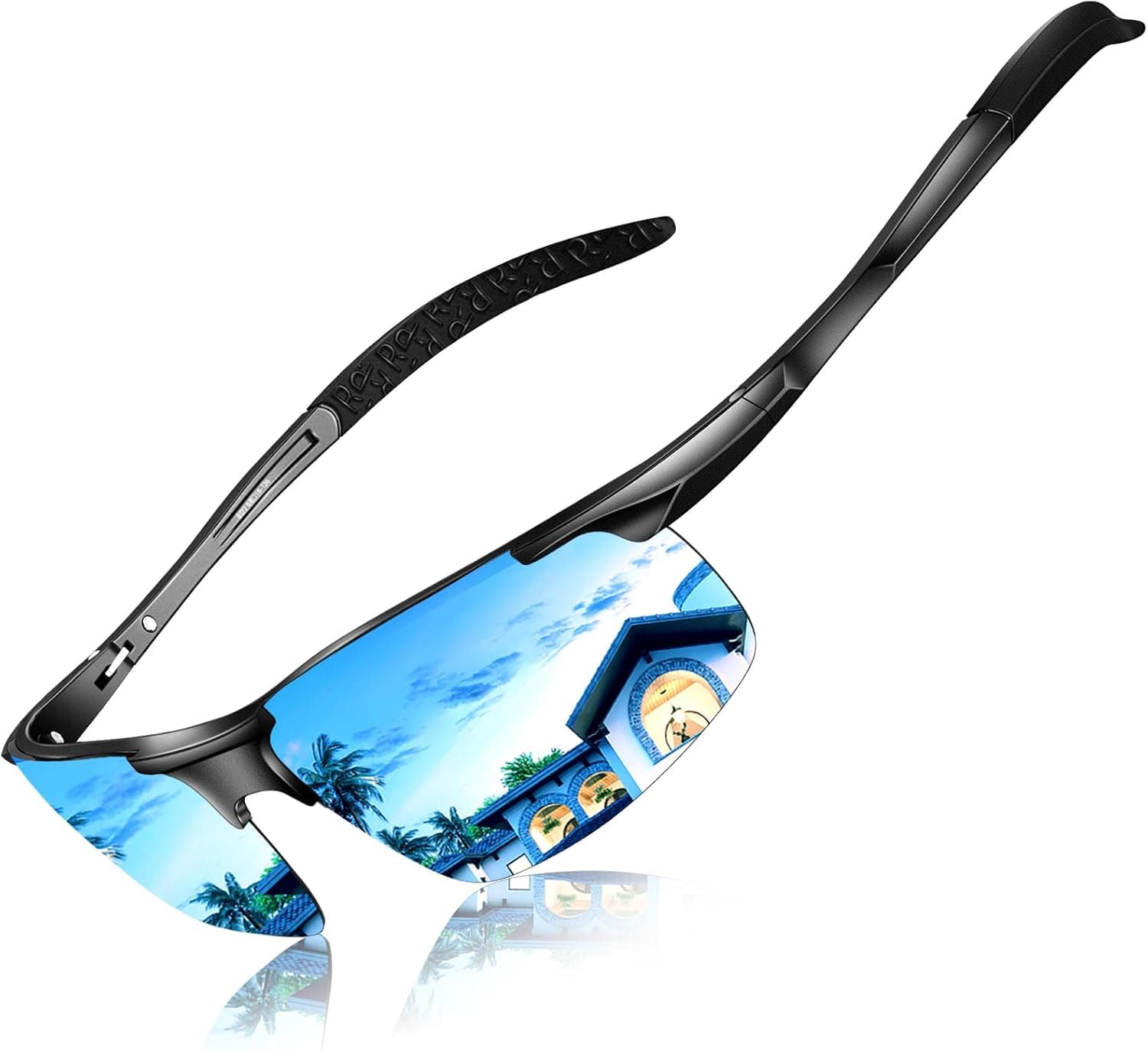 DADA-PRO Polarised Sunglasses Men Running Wrap Around Golf Driving Sports Cycling Sun Glasses UK - UV Protection Designer Shades Glassesfor Fishing Hiking