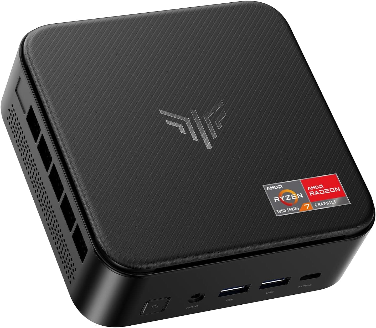 NiPoGi E3B Mini PC AMD Ryzen 5 7430U(Bis zu 4,3GHz) 16GB DDR4 512GB SSD mit Radeon RX Vega 7 Graphics Micro Desktop Computer Für Büro/Heimkino/Meeting/Business/Trip |WiFi 6|BT 5.2|USB3.2