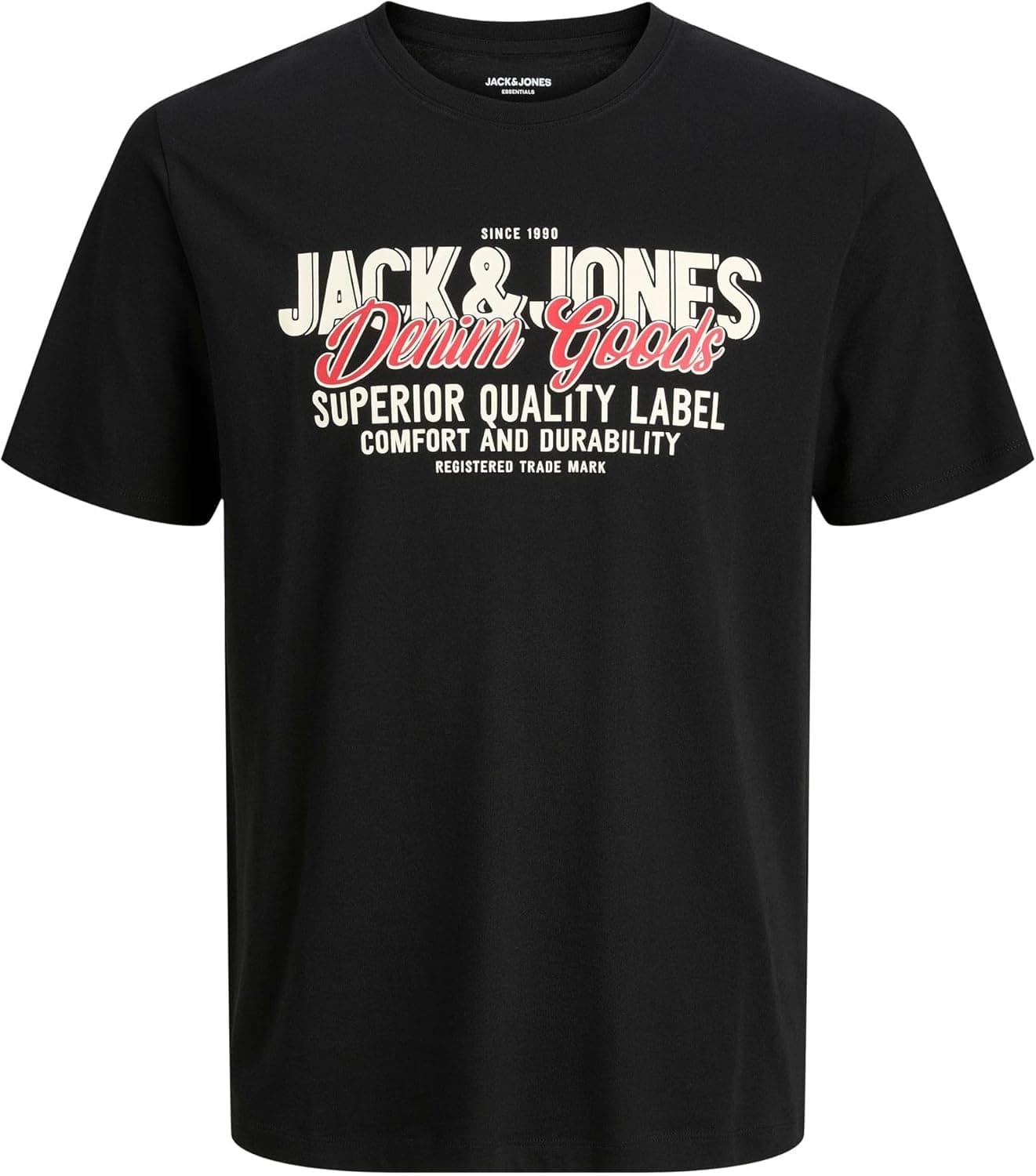 Jack & Jones Men's Male Logo T-Shirt Jjestar Jj Tee Ss Noos
