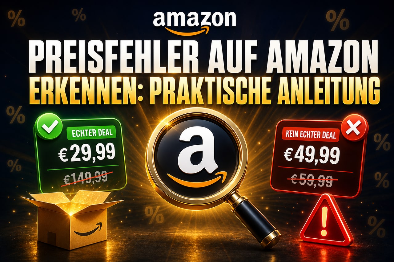Preisfehler auf Amazon erkennen: Praktische Anleitung