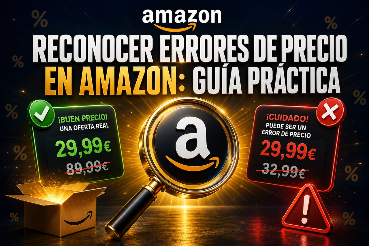 Reconocer errores de precio en Amazon: guía práctica