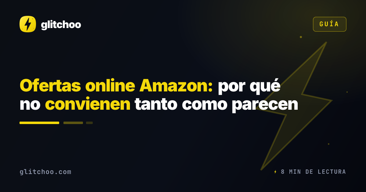 Ofertas online Amazon: por qué no convienen tanto como parecen