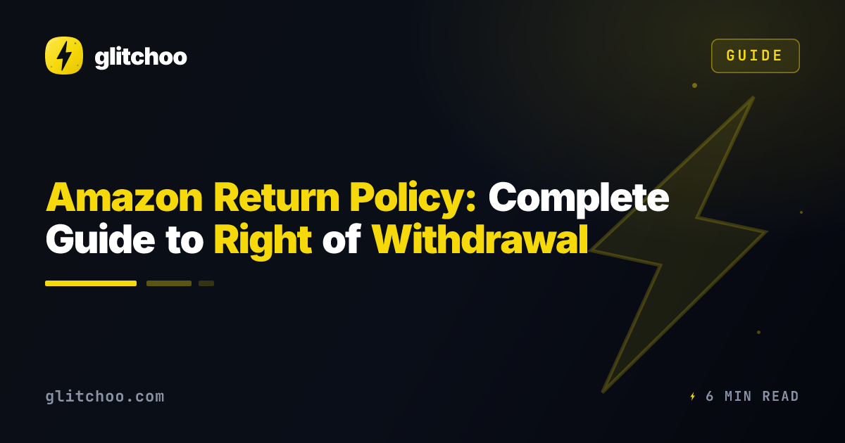 Amazon Return Policy: Complete Guide to Right of Withdrawal