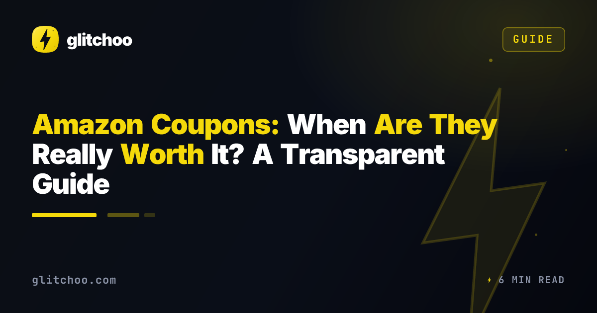 Amazon Coupons: When Are They Really Worth It? A Transparent Guide