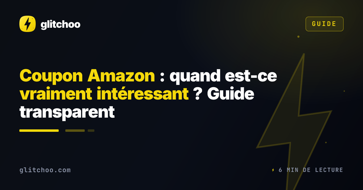 Coupon Amazon : quand est-ce vraiment intéressant ? Guide transparent
