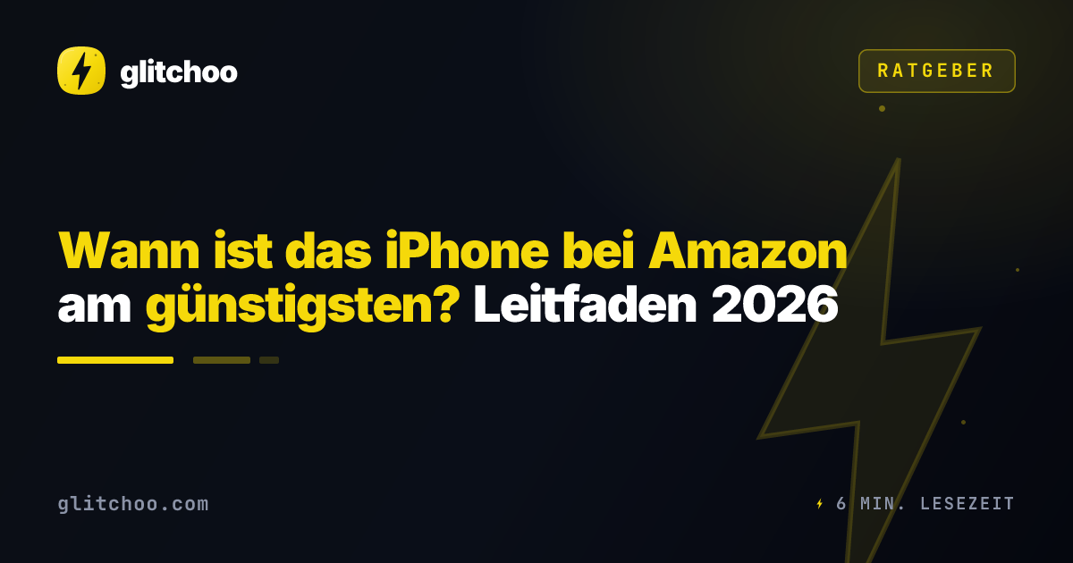 Wann ist das iPhone bei Amazon am günstigsten? Leitfaden 2026