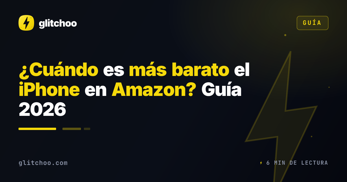 ¿Cuándo es más barato el iPhone en Amazon? Guía 2026