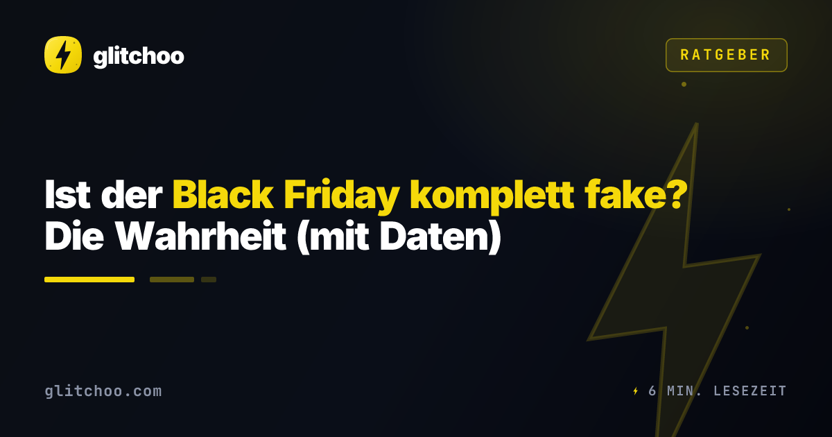 Ist der Black Friday komplett fake? Die Wahrheit (mit Daten)