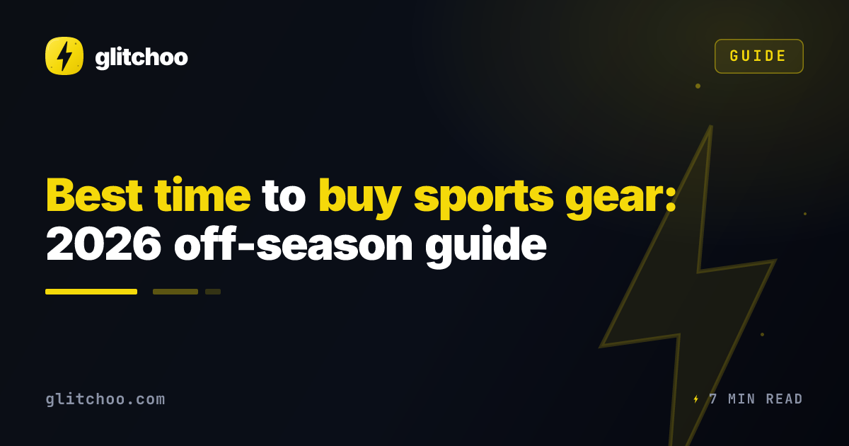 Best time to buy sports gear: 2026 off-season guide