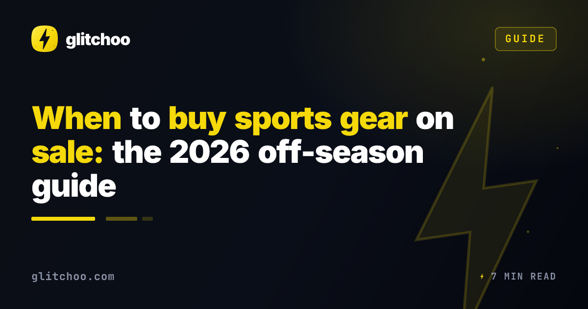 When to buy sports gear on sale: the 2026 off-season guide